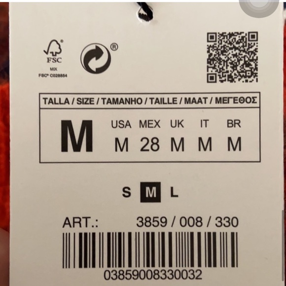 M 🔖 ZARA Wool Alpaca Blended Argyle Sweater V-neck - Picture 11 of 12